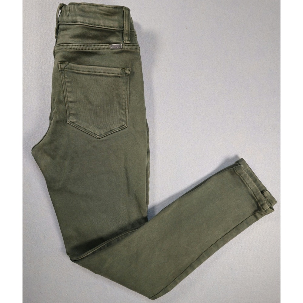 KanCan Womens Jeans Size 27 Olive Green Skinny Stretch Modal Denim KC9000